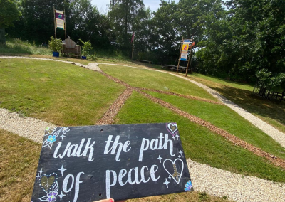 Glastonbury peace garden (3)