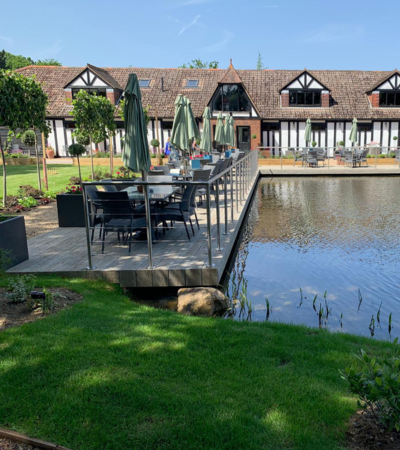 Hever lakeside restaurant