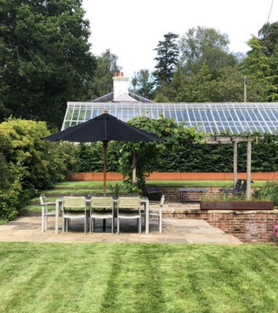 Rotherfield walled garden landscaping