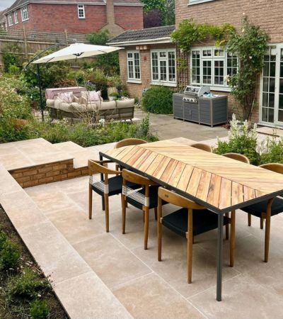 1 Antique paving
